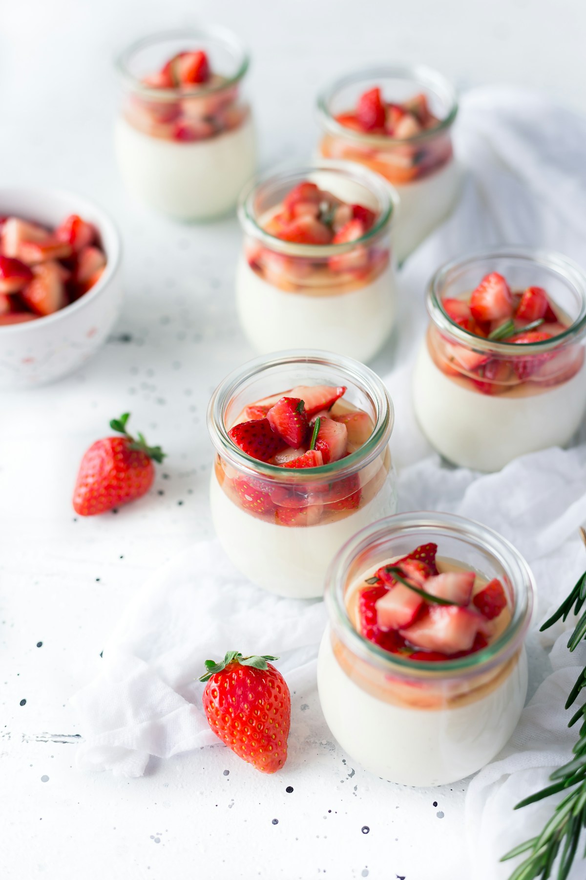 Panna cotta framboises