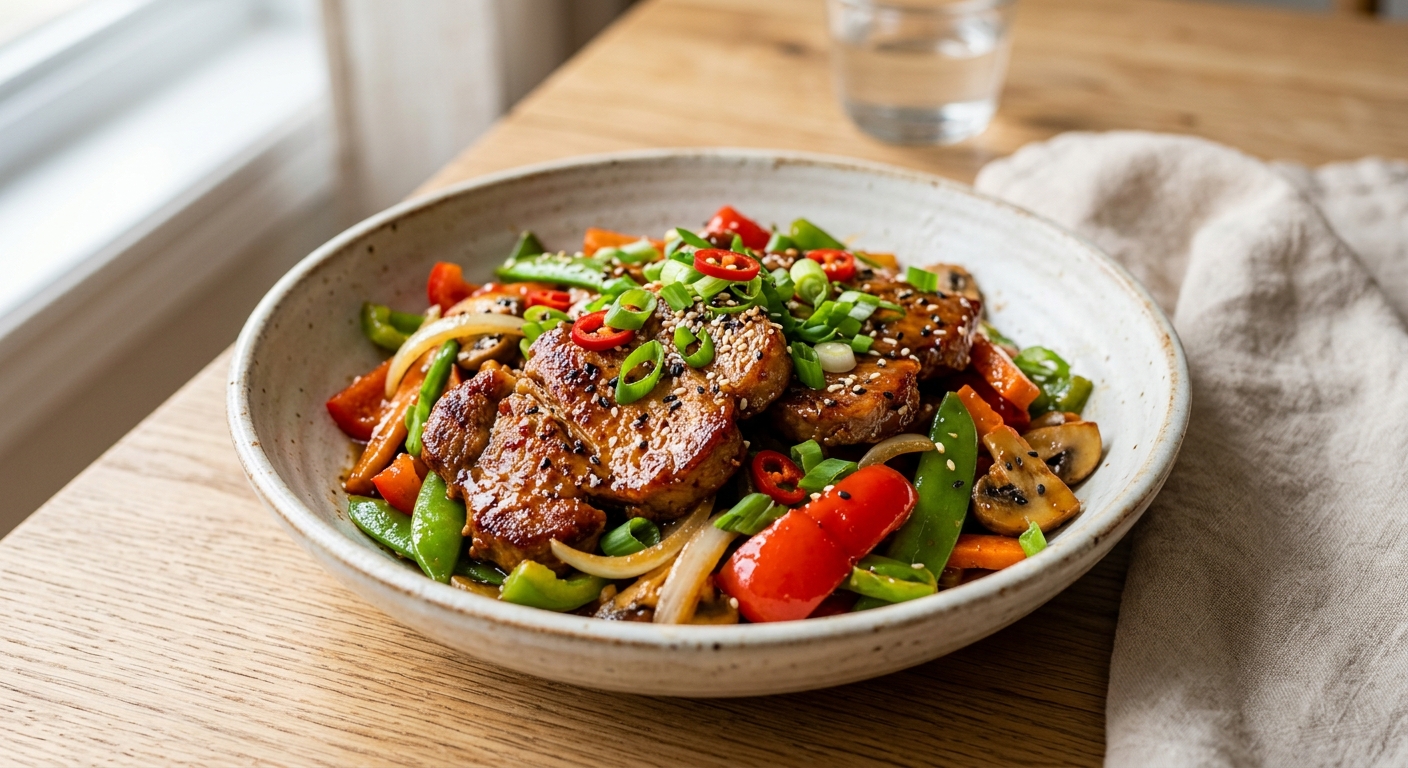 Porc Sauté