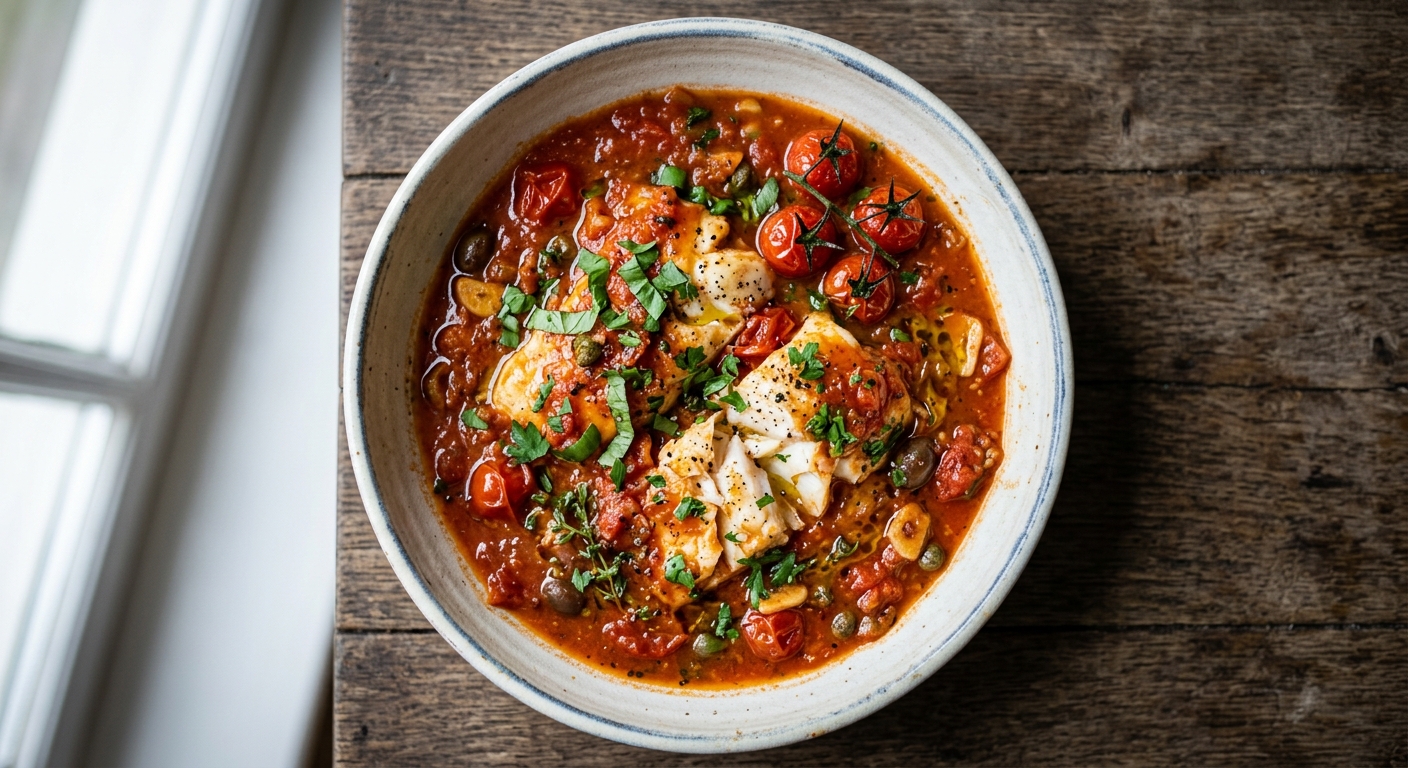 Sauce tomate poisson