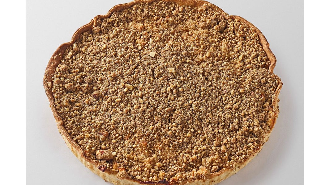Crumble pomme amande