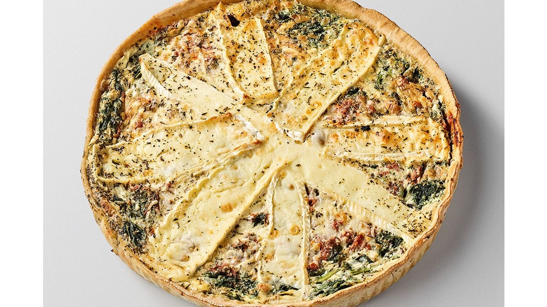 Brie épinard