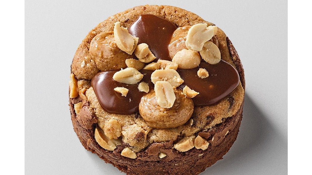 Brookie cacahuète
