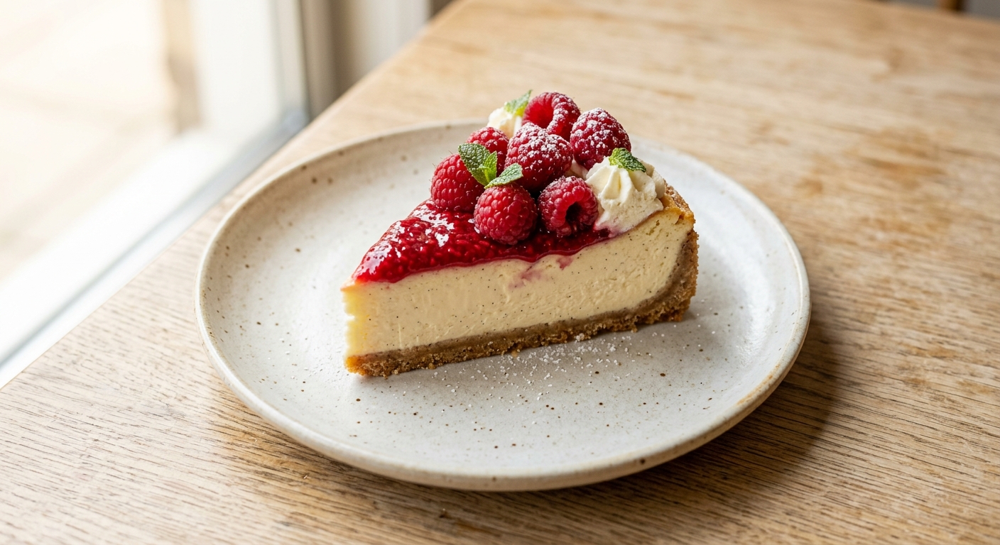 Cheesecake framboise