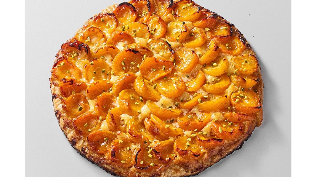 Tarte fine aux abricots