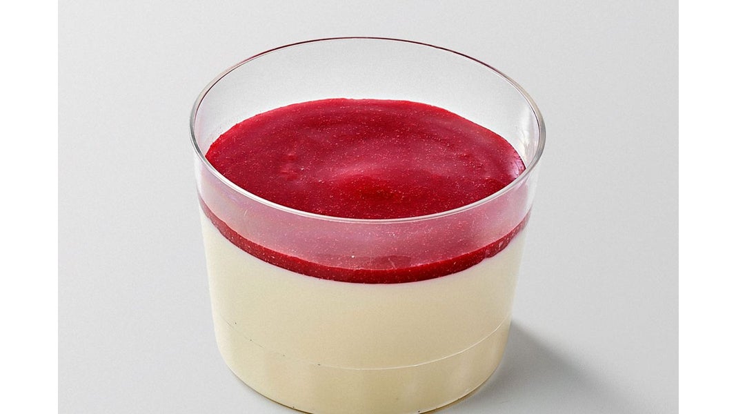 Panna cotta framboise