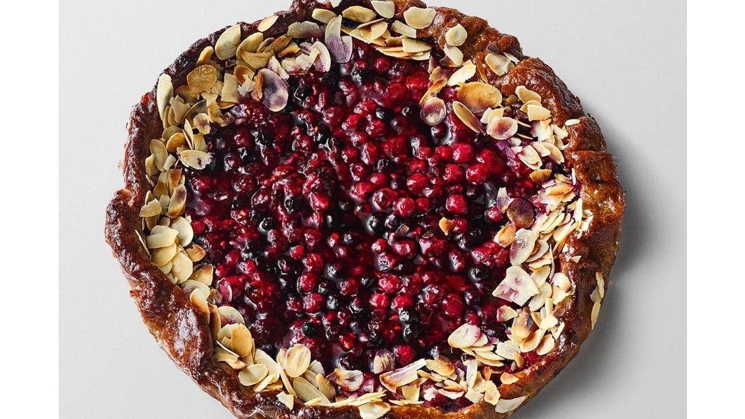 Tarte aux fruits rouges