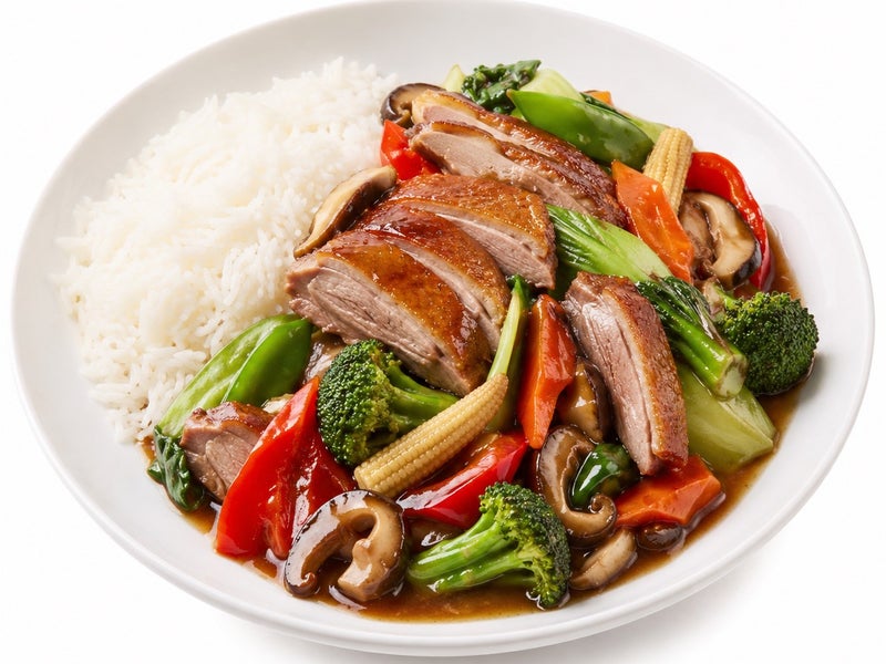 Canard aux légumes