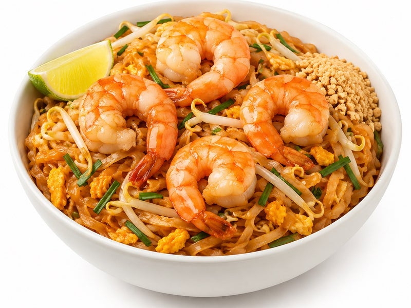 Phat thai au scampis