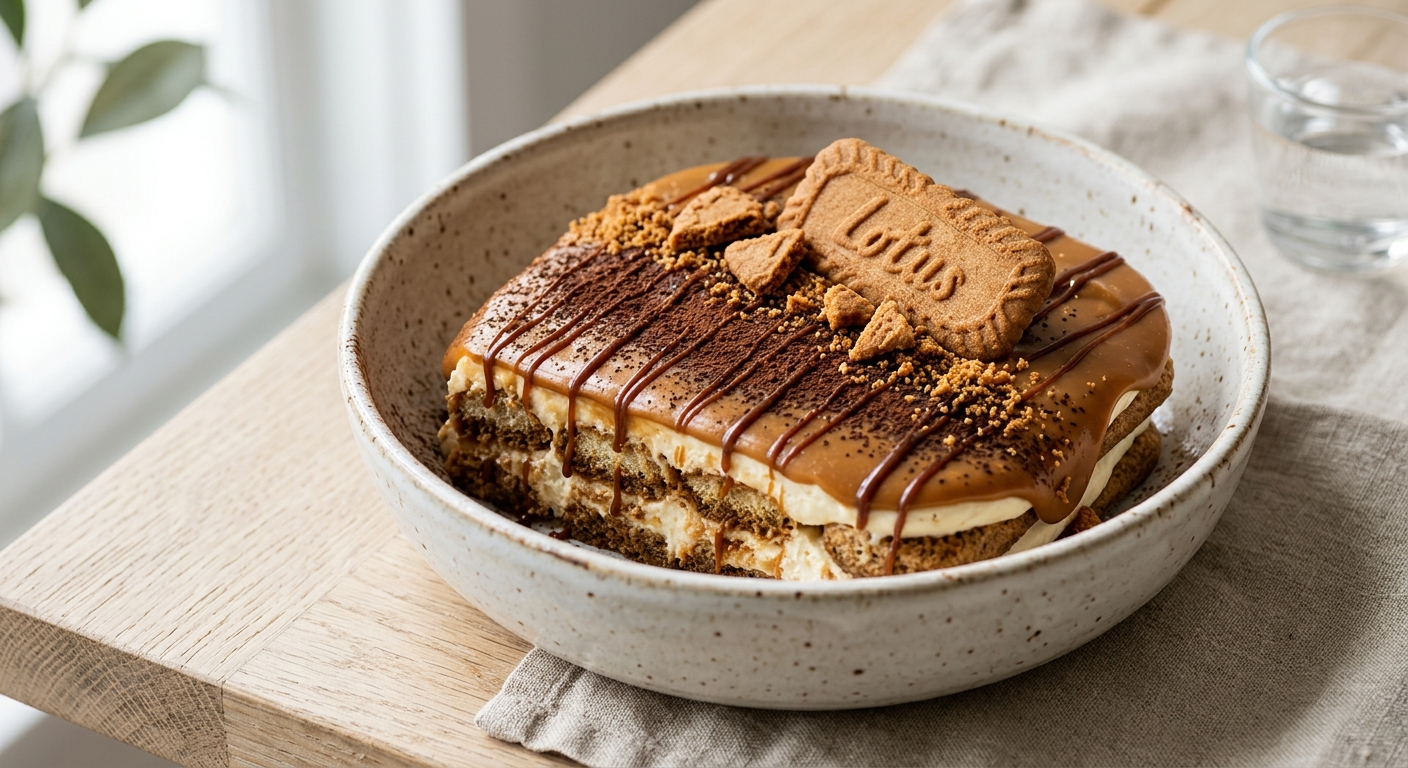 Tiramisu Speculoos caramel