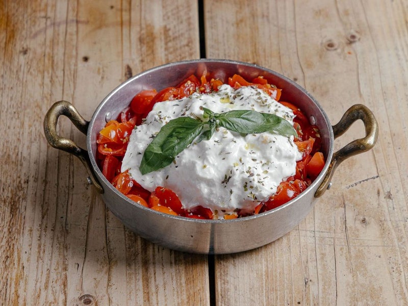 Straciatella e pomodorini 🍅