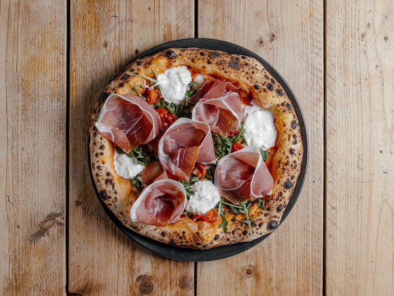Pizza prosciutto di Parma