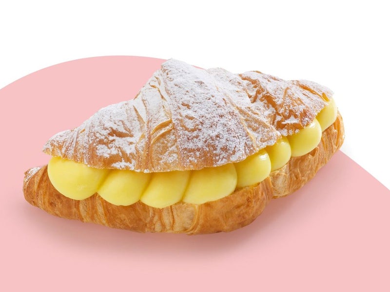 Croissant à la crème