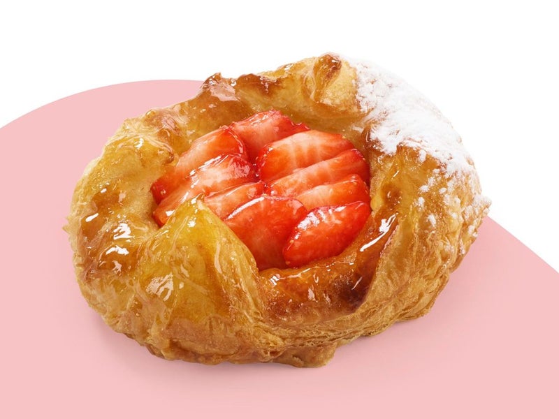 Couque aux fraises