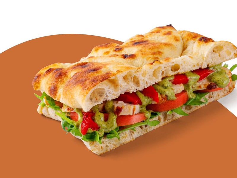 Schiacciata Poulet & Pesto