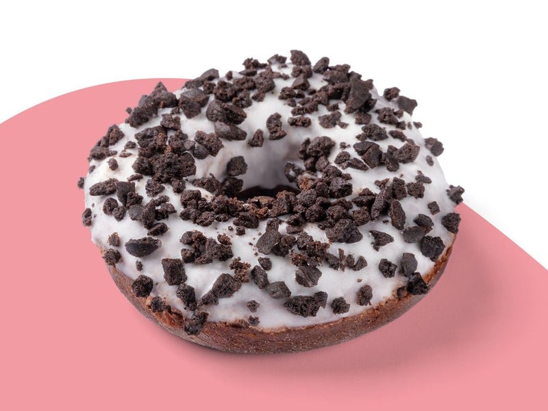 Donut fourré cookies & cream