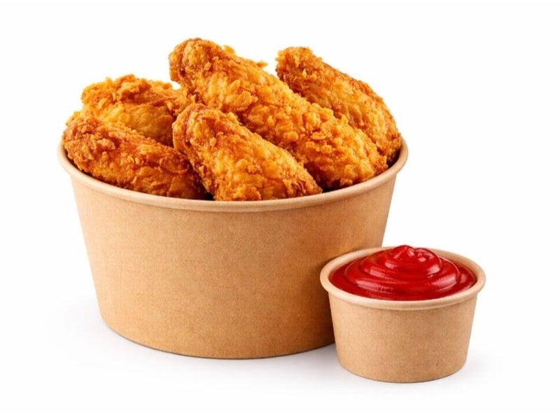 🐔🍗 Mix Bucket Small – 4 Wings & 4 Tenders croustillants 🍗 Small