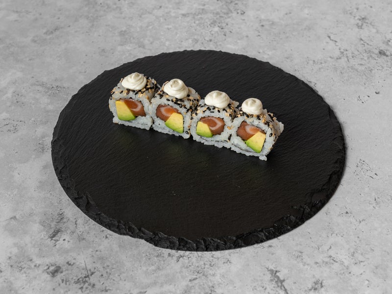 Saumon avocado cheese