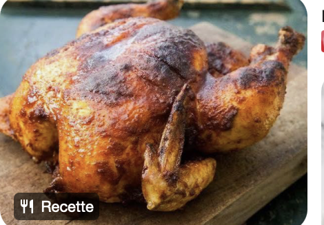 Poulet grillé