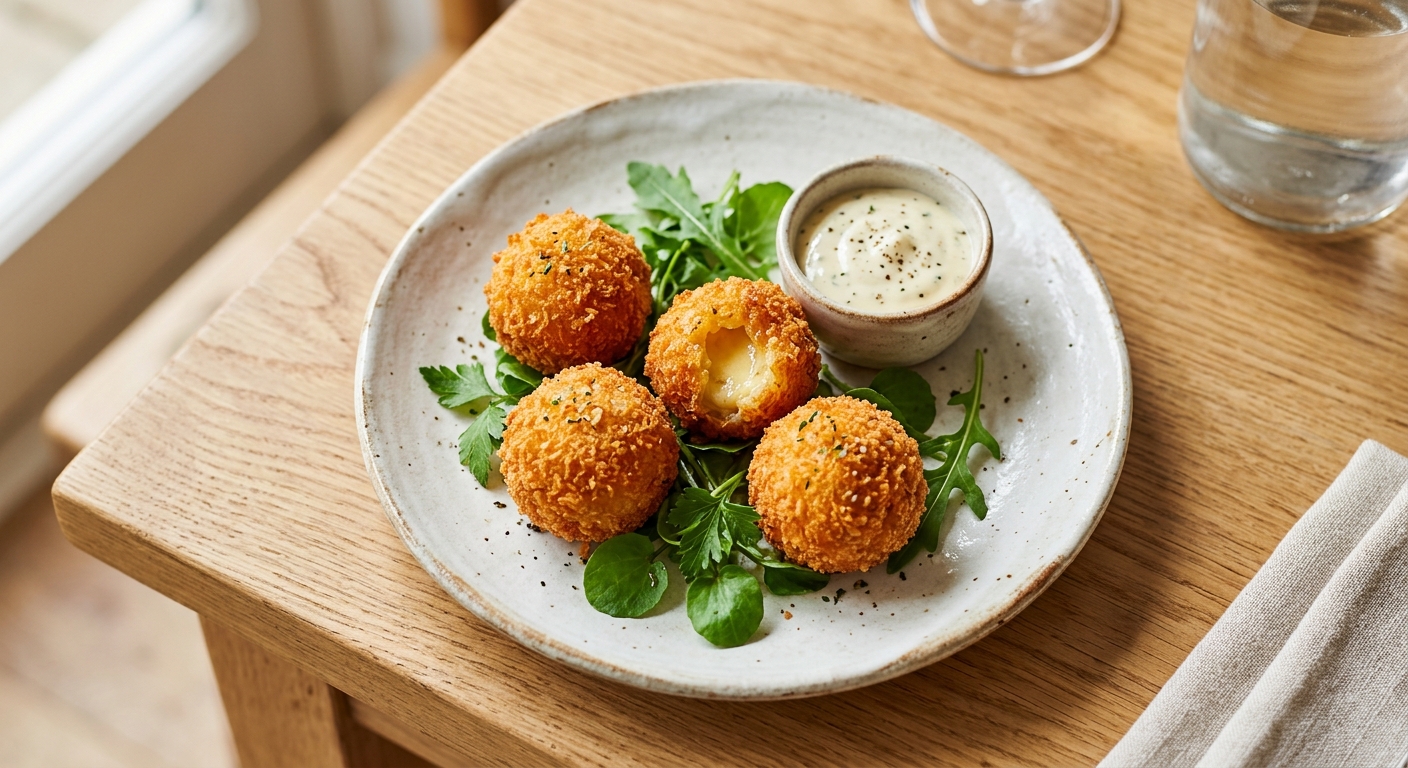 CROQUETTE DE FROMAGE (4PCS)