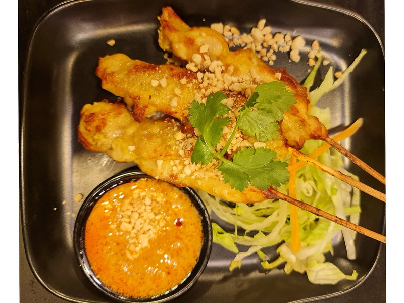 6. Thai Chicken Satay x3