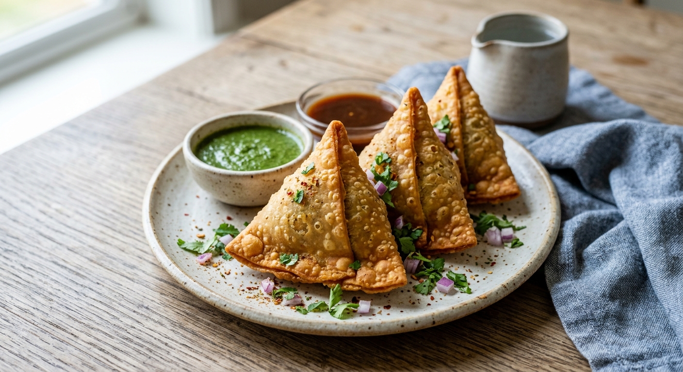 2. Homemade Samosa